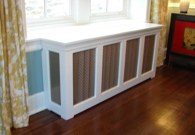 built-in radiator covers