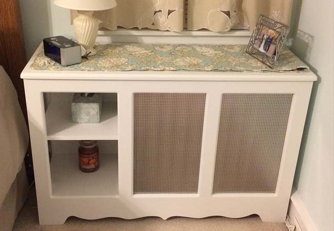 mission style radiator cover