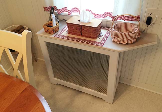 mission style radiator cover