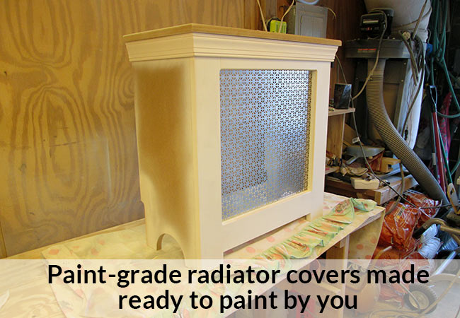 wood radiator cover