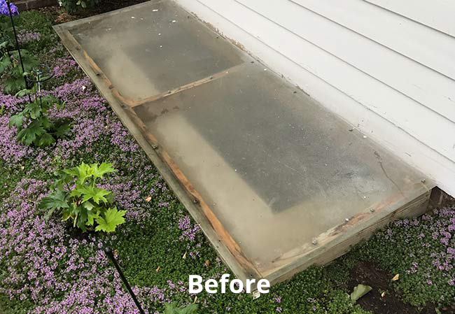 window well cover custom